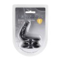 Wide Double O Silicone Cockring - L - Black Levelz