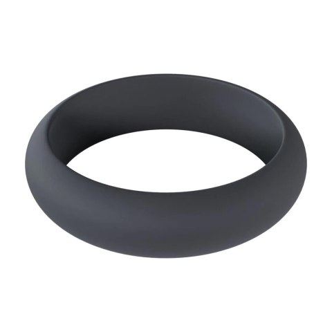 Wide O Silicone Cockring - L - 42mm - Black Levelz