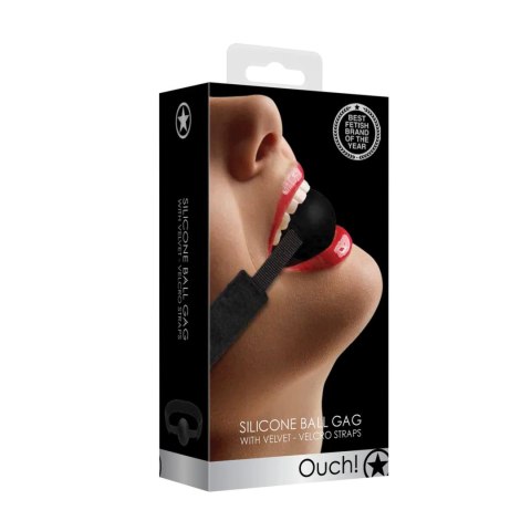 Adjustable Silicone Ball Gag Ouch!