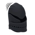 Adjustable Vibrating Silicone Penis Head Stimulator - Black Levelz
