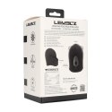 Adjustable Vibrating Silicone Penis Head Stimulator - Black Levelz