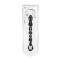 Beaded Snake Silicone Anal Probe with Loop - Black Levelz by Shots