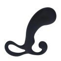 Bulb with Loop Silicone Prostate Massager - L - Black Levelz