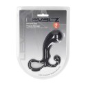 Bulb with Loop Silicone Prostate Massager - M - Black Levelz