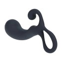 Bulb with Loop Silicone Prostate Massager - M - Black Levelz