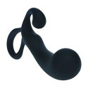 Bulb with Loop Silicone Prostate Massager - M - Black Levelz