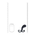 Bulb with Loop Silicone Prostate Massager - M - Black Levelz