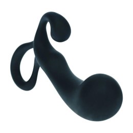 Bulb with Loop Silicone Prostate Massager - S - Black Levelz