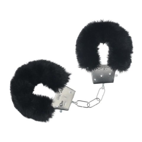 Classic Fluffy Handcuffs - Black Ouch!
