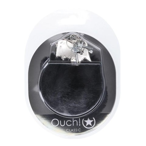 Classic Fluffy Handcuffs - Black Ouch!