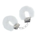 Classic Fluffy Handcuffs - White Ouch!