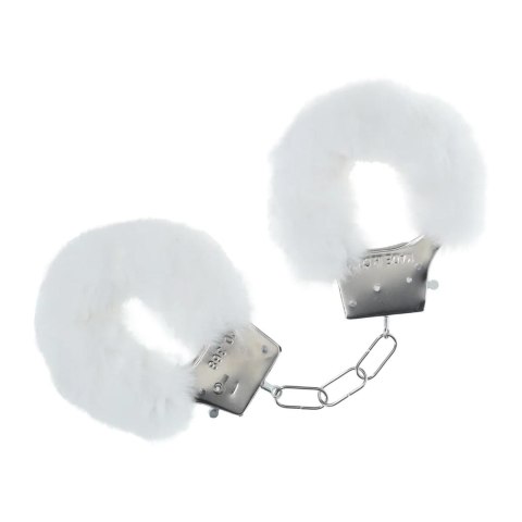 Classic Fluffy Handcuffs - White Ouch!