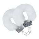 Classic Fluffy Handcuffs - White Ouch!