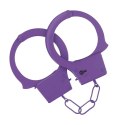 Classic Metal Handcuffs - Purple Ouch!