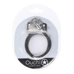 Classic Metal Handcuffs - Silver Ouch!