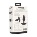 Classic Vibrating Silicone Anal Plug - S - Black Levelz