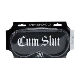 Cum Slut - Printed Satin Mask Ouch!