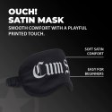 Cum Slut - Printed Satin Mask Ouch!