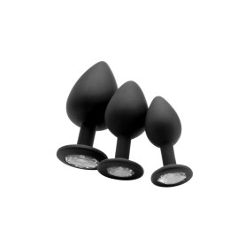 Diamond Butt Plug - Regular black Ouch!