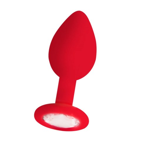 Diamond Butt Plug - Regular red Ouch!
