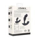 Dual Motor Remote Control Dual Motor Vibrating Liquid Silicone Prostate Stimulator - Black Levelz