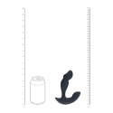 Dual Motor Remote Control Dual Motor Vibrating Liquid Silicone Prostate Stimulator - Black Levelz