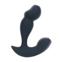 Dual Motor Remote Control Dual Motor Vibrating Liquid Silicone Prostate Stimulator - Black Levelz