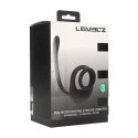 Dual Motor Silicone Cockring with Prostate Stimulator - Black Levelz by Shots