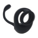 Dual Motor Silicone Cockring with Prostate Stimulator - Black Levelz by Shots