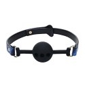 Florence Collection - Silicone Ball Gag - Blue Ouch!