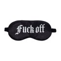 Fuck Off - Printed Satin Mask Ouch!