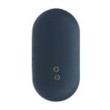 Hexagonal Vibrating Silicone Anal Plug - S - Black Levelz