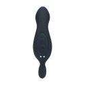 Heating and Vibrating Silicone Prostate Stimulator - Black Levelz