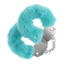 Heavy-duty Fluffy Handcuffs - Blue Ouch!