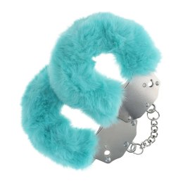 Heavy-duty Fluffy Handcuffs - Blue Ouch!