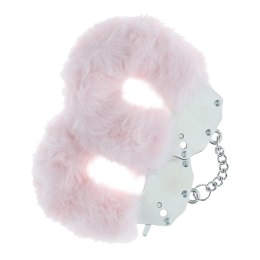 Heavy-duty Fluffy Handcuffs - Powder Pink Ouch!