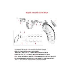 Model 05 Chastity Cock Cage - 14 cm ManCage