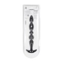 Multi Textured Silicone Flared Anal Probe - Black Levelz