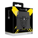 PU Leather Chastity Jock - Black Ouch!