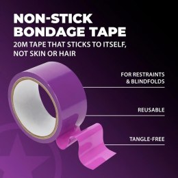 PVC Non-Stick Tape - 20 m - Purple Ouch!