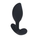 Remote Control Vibrating Liquid Silicone Anal Plug - Black Levelz