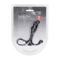 Rippled with Hard Loop Silicone Prostate Massager - S - Black Levelz