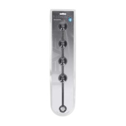 Round Silicone Anal Balls - L - 40mm - Black Levelz