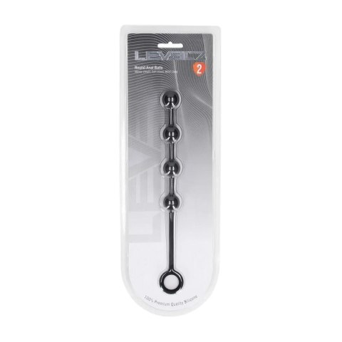 Round Silicone Anal Balls - S - 20mm - Black Levelz