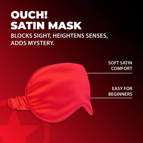 Satin Mask - Red Ouch!