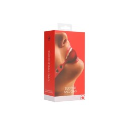 Silicone Ball Gag Red Ouch!