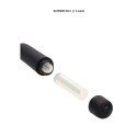 Silicone Vibrating Bullet Plug Extra Long Ouch!