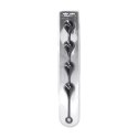 Silicone Waterdrop Anal Balls - XXL - 60mm - Black Levelz