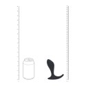 Single Ripple Silicone Prostate Massager - Black Levelz