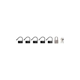 Spare Lock Black ManCage